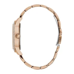 Montre Femme Analogique GUESS Acier Doré Rose