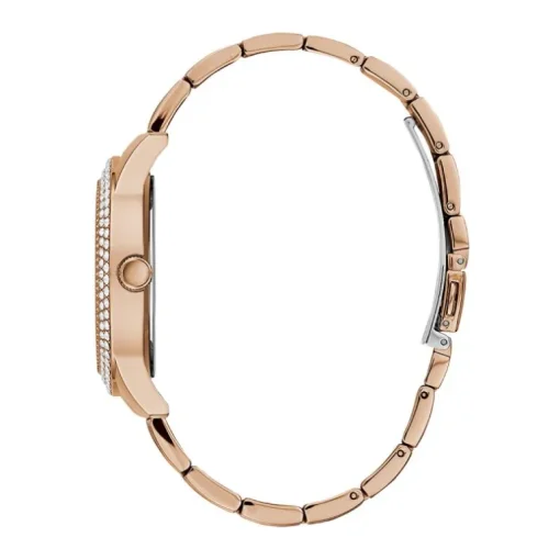 Montre Femme Analogique GUESS Acier Doré Rose