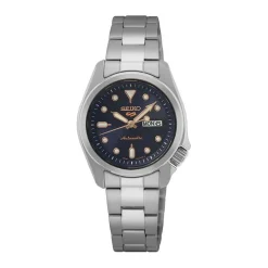 Montre Femme Automatique SEIKO 5 Acier Argenté
