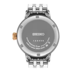 Montre Femme Automatique Seiko Presage Cocktail Time Clover Club Acier Argenté SRE009J1