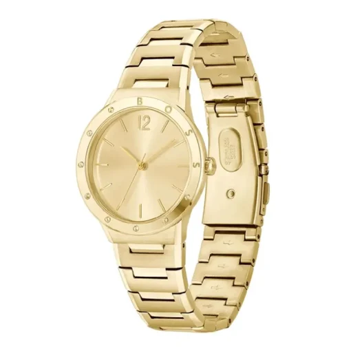 Montre Femme BOSS BREATHE Acier Doré