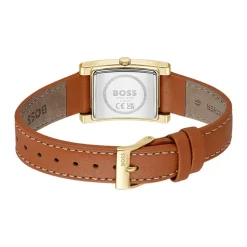 Montre Femme Boss Lucy Cuir Marron 1502742