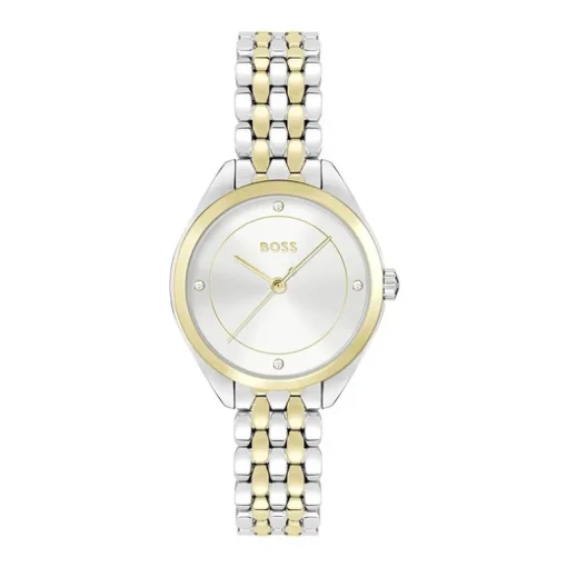 Montre Femme BOSS MAE Acier Bicolore
