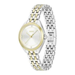 Montre Femme BOSS MAE Acier Bicolore
