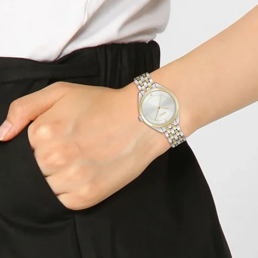 Montre Femme BOSS MAE Acier Bicolore