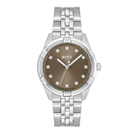 Montre Femme BOSS RHEA Acier Argenté