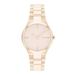 Montre Femme CALVIN KLEIN ADMIRE Acier Doré Rose 25200334