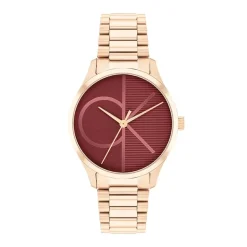 Montre Femme CALVIN KLEIN ICONIC ROUGE Acier Doré Rose 25200366