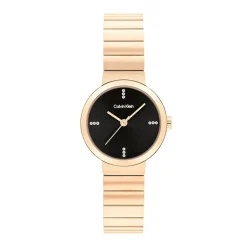 Montre Femme CALVIN KLEIN TIMELESS Acier Doré Rose 25200417