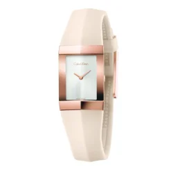 Montre Femme CALVIN KLEIN SHAPE Silicone Beige