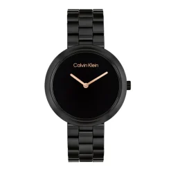 Montre Femme Calvin Klein Pure Céramique Noire 25100075