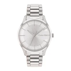montre femme CALVIN KLEIN iconic bracelet acier argenté 25200041