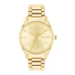 montre femme CALVIN KLEIN iconic bracelet acier doré 25200043