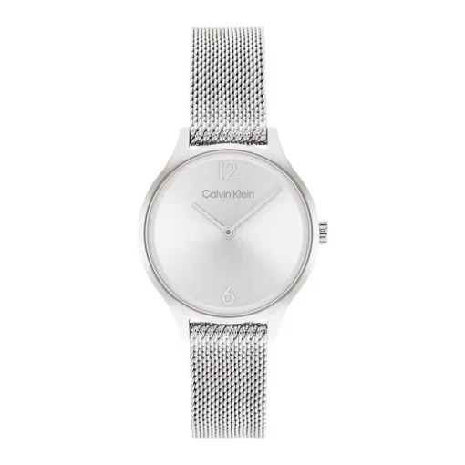 montre femme CALVIN KLEIN TIMELESS 2H acier argenté 25200058