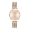 montre femme CALVIN KLEIN TIMELESS 2H acier doré rose 25200059