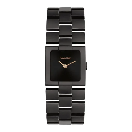 Montre Femme Calvin Klein Meridian Acier Noir 25100091