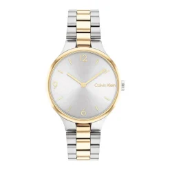 montre femme CALVIN KLEIN linked acier bicolore 25200132