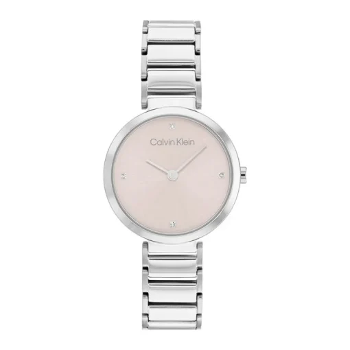 montre femme CALVIN KLEIN MINIMALISTIC T BAR acier argenté 25200138