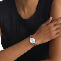 Montre Femme Calvin Klein Sculpted Embrace Acier Argenté 25100058