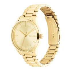 montre femme CALVIN KLEIN iconic bracelet acier doré 25200043