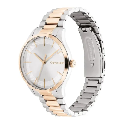 montre femme CALVIN KLEIN iconic acier bicolore 25200044
