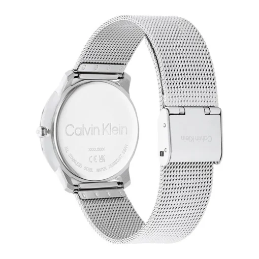 montre femme CALVIN KLEIN iconic mesh acier argenté 25200033