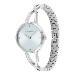 Montre Femme Calvin Klein Sculpted Embrace Acier Argenté 25100058