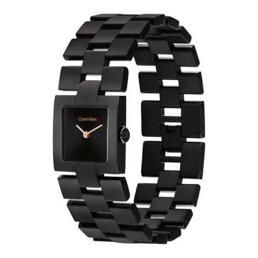 Montre Femme Calvin Klein Meridian Acier Noir 25100091