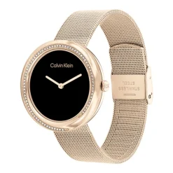 Montre Femme CALVIN KLEIN SCULPTURAL Acier Doré Rose 25200151