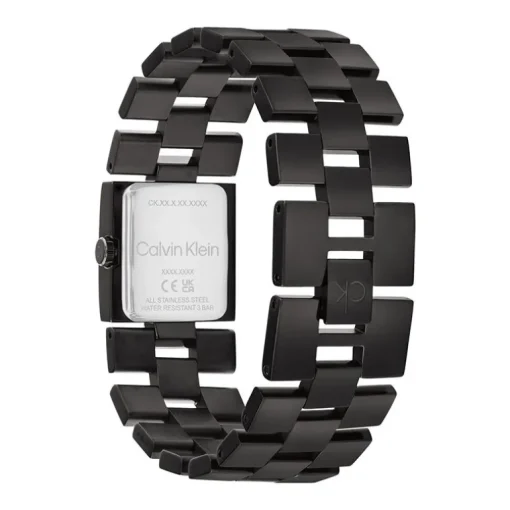 Montre Femme Calvin Klein Meridian Acier Noir 25100091