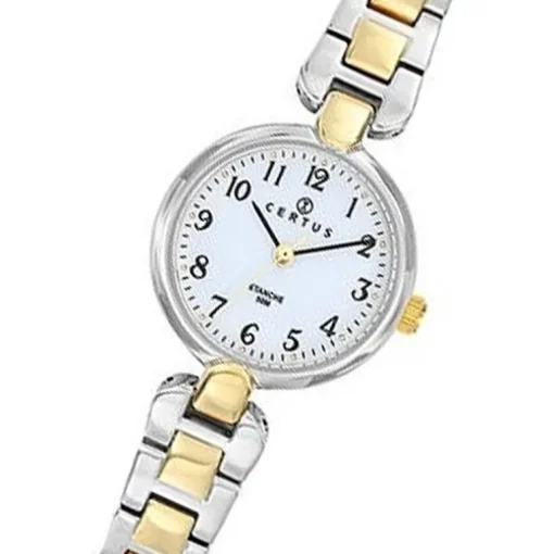 Montre Femme CERTUS Acier Inoxydable Bicolore