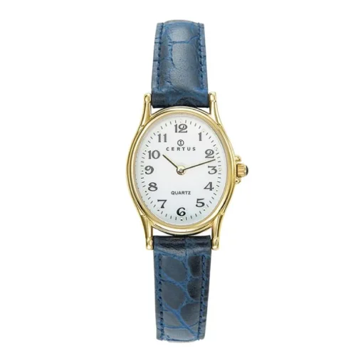 Montre Femme CERTUS Cuir Bleu