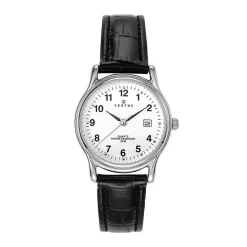 Montre femme CERTUS Cuir Noir