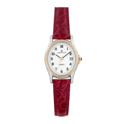 Montre Femme CERTUS Cuir Rouge