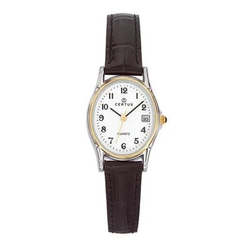 Montre Femme CERTUS Cuir Noir
