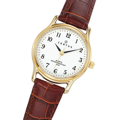 Montre Femme CERTUS Cuir Brun