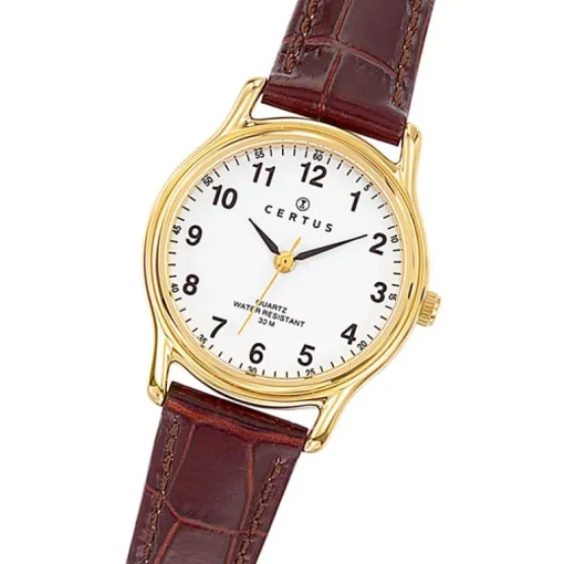 Montre Femme CERTUS Cuir Brun