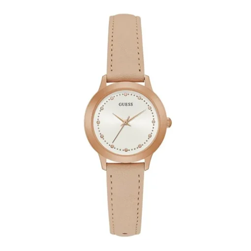 Montre Femme Chelsea GUESS Cuir Rose
