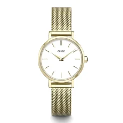 montre femme cluse Boho Chic Petite acier doré