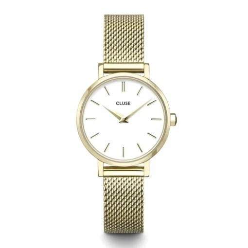 montre femme cluse Boho Chic Petite acier doré