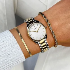 Montre Femme CLUSE FEROCE MINI Acier Bicolore