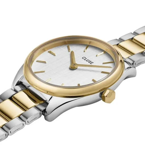 Montre Femme CLUSE FEROCE MINI Acier Bicolore