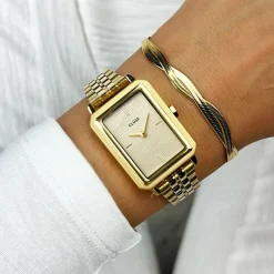 Montre Femme Cluse Fluette acier doré CW11511