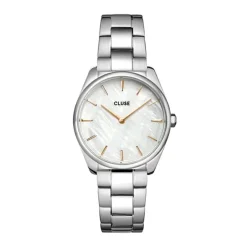 Montre Femme CLUSE FÉROCE PETITE STEEL Acier Argenté