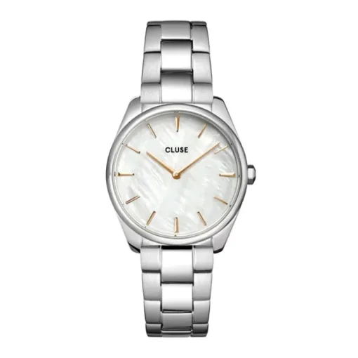 Montre Femme CLUSE FÉROCE PETITE STEEL Acier Argenté