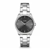 montre femme cluse Féroce petite acier argenté