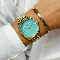 Montre Femme Cluse Féroce Petite Watch acier doré CW11220