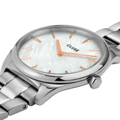Montre Femme CLUSE FÉROCE PETITE STEEL Acier Argenté
