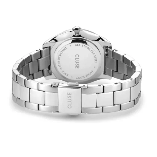 montre femme cluse Féroce petite acier argenté