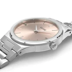 montre femme cluse Vigoureux acier argenté